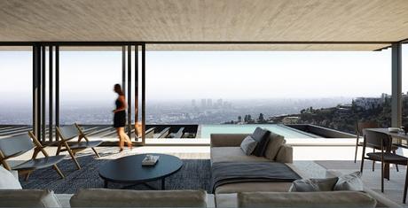 Residencia Minimalista en Hollywood Hills