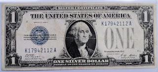 Billete de un dólar emitido en 1928