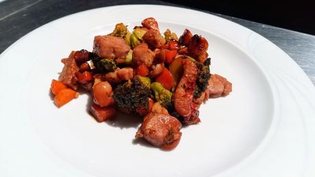 receta de pavo oriental con brócoli