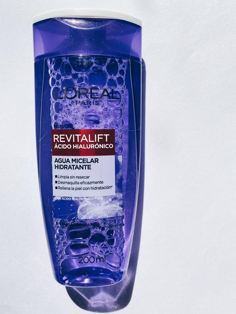 Ampollas de Ácido Hialurónico Revitalift y agua micelar, los lanzamientos de L'Oréal Paris.