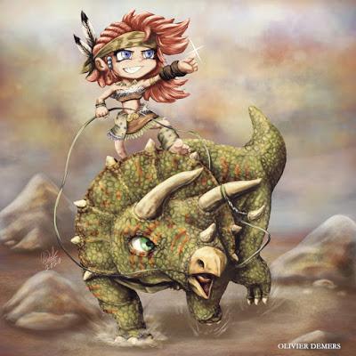 Unas cuantas ilustraciones dinosaurianas... (LVI)