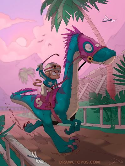 Unas cuantas ilustraciones dinosaurianas... (LVI)