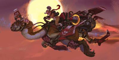 Unas cuantas ilustraciones dinosaurianas... (LVI)