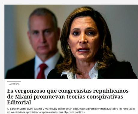 Prensa de Miami llama mentirosos a congresistas anticubanos