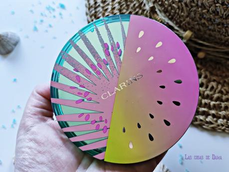 Frozen Summer Collection colección verano maquillaje Clarins makeup eyeshadows beauty bronzer lips