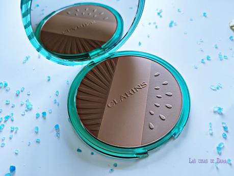 Bronzing Palettede Clarins Frozen Summer Collection colección verano maquillaje Clarins makeup eyeshadows beauty bronzer lips