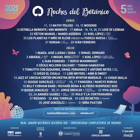 Festivales en Madrid para el verano de 2021