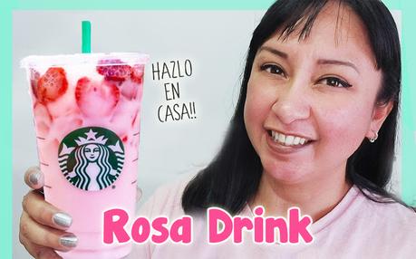 Asì es la bebida rosa de Starbucks hecha en casa