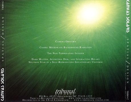 Canvas Solaris - Spatial / Design (EP - 2003) Canvas Solaris - Spatial / Design (EP - 2003)
