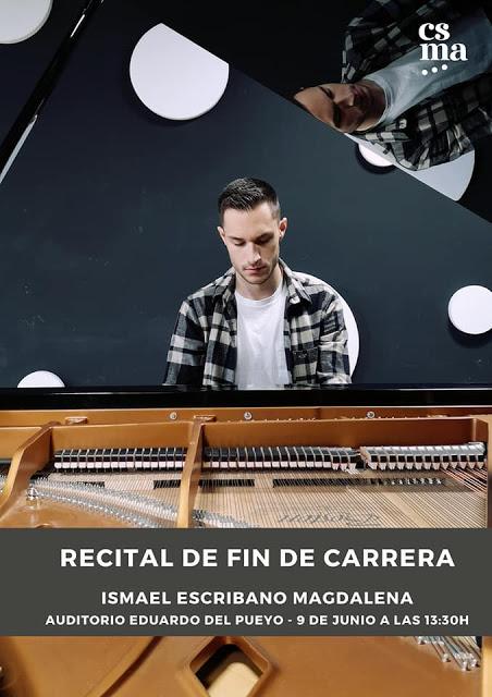 Recital fin de carrera de Ismael Escribano Recital fin de carrera de Ismael Escribano