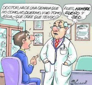 Por lo menos, un médico honesto.