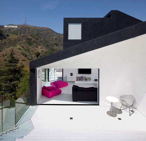 Una casa en las colinas de Hollywood