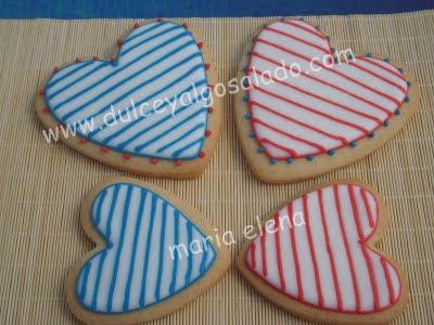 Galletas decoradas...corazones de verano y otro modelito veraniego!!