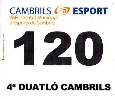 Full Sports Weekend - Duatlón de Cambrils (Tarragona) - 4º Duatlón consecutivo y se mantiene la línea moderadamente ascendente... Enjoying The Time...!!