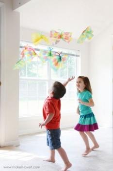 Mariposas de colores para hacer con vuestros hijos