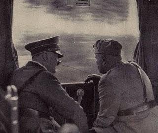 El Führer y el Duce visitan el Frente Oriental - 29/08/1941.