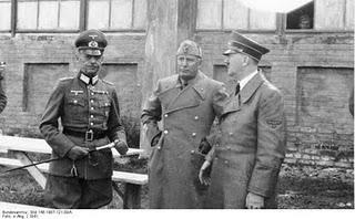 El Führer y el Duce visitan el Frente Oriental - 29/08/1941.