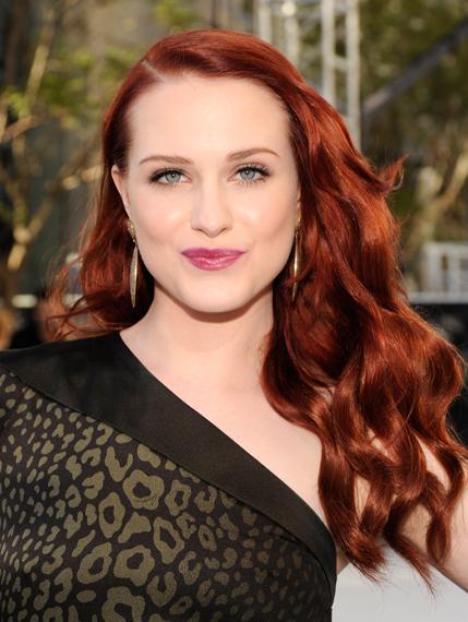 Evan Rachel Wood on the red carpet at the 2010 MTV Video Music Awards in Los Angeles.