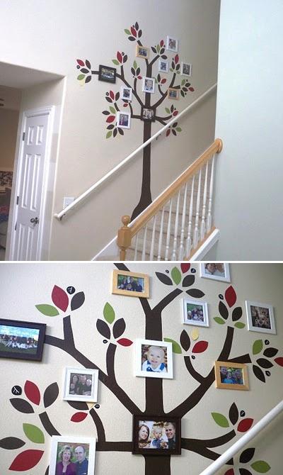 Decora con fotos de familia