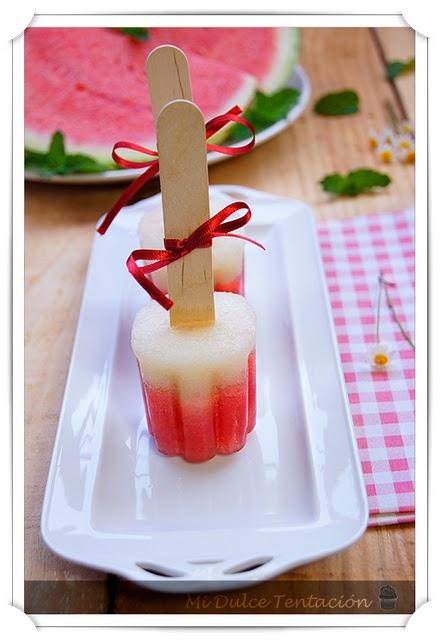 Helado de Kiwi y Plátano - Helado de Melón y Sandía