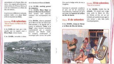 Gorga. Fiestas Mayores 2011