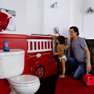 Bañera coche de bomberos Funbath