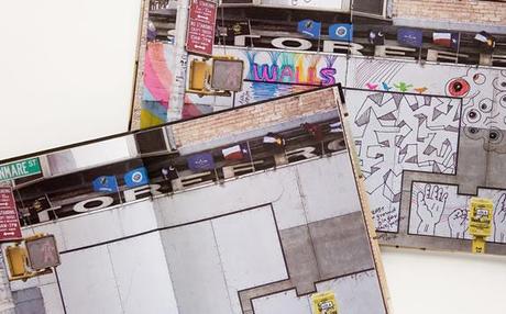 Walls Notebook :: libro para hacer graffitis