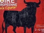 toro Osborne, logo Feria europea Estrasburgo dedicada España