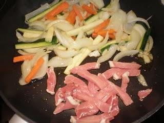 Fideos al estilo Singapur