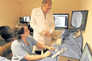 Un simulador para bucear en el interior de las arterias