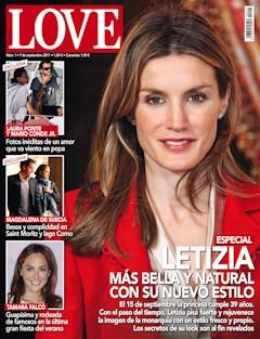 La Princesa Letizia en portada de la nueva revista Love