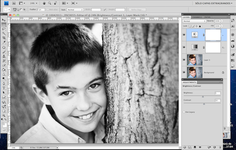 6 Magia a un par de clicks: blanco y negro + toque de color. Parte I