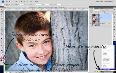3 Magia a un par de clicks: blanco y negro + toque de color. Parte I