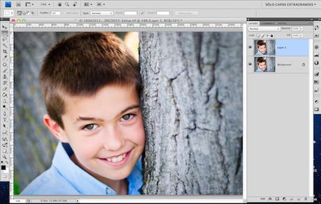 2 Magia a un par de clicks: blanco y negro + toque de color. Parte I