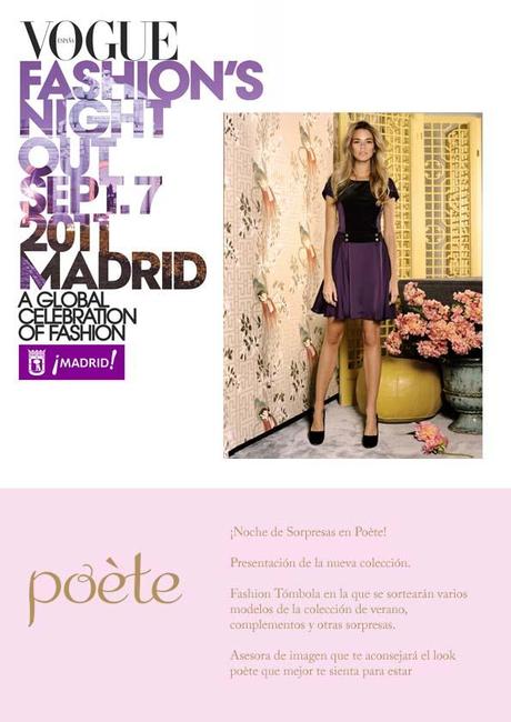 Poète en la Vogue Fashion Night Out