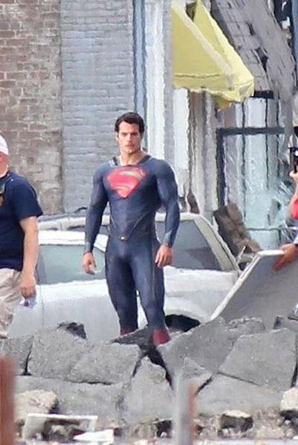 El nuevo Superman visto de cerca