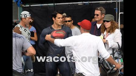 El nuevo Superman visto de cerca