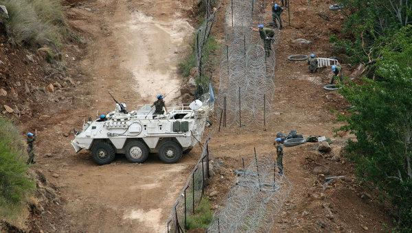 La frontera entre Líbano e Israel