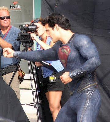 Nueva imágenes de Henry Cavill como Superman