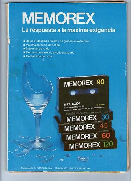Cassettes MEMOREX