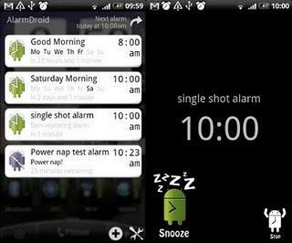 Un despertador para android, AlarmDroid