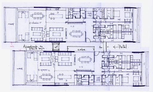 A-cero presenta los exteriores de una lujosa urbanización de Ibiza (bloque 2 plantas)