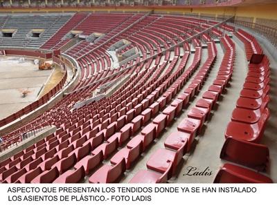 CÓRDOBA: CONTINÚA A BUEN RITMO LA ADECUACIÓN DE LA PLAZA  DE TOROS PARA LA SEMIFINAL DE LA COPA DAVIS