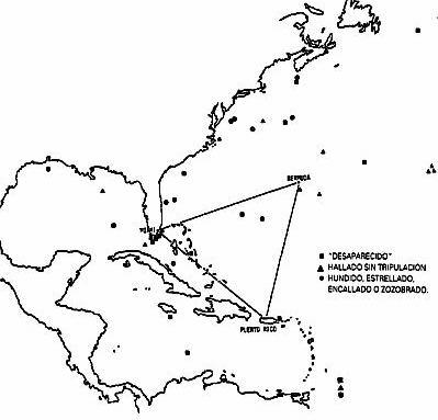 El triangulo de las Bermudas, donde las cosas no son lo que parecen