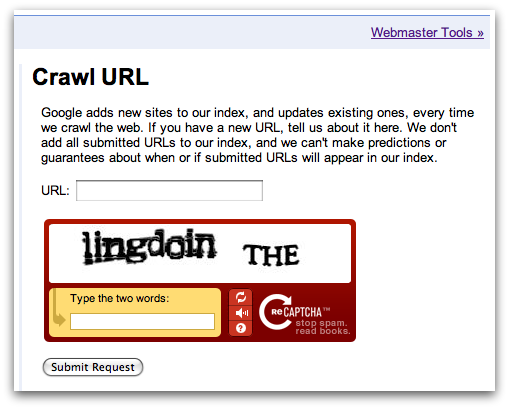 Enviar URLs a Google utilizando Googlebot