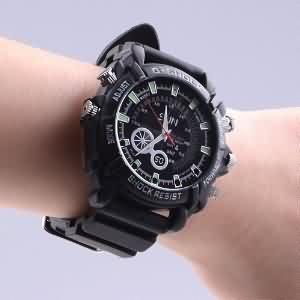 Reloj espía de 8GB, resistente al agua, visión nocturna y grabador en HD a 1080P