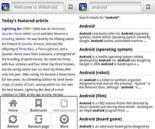 La Wikipedia en Android