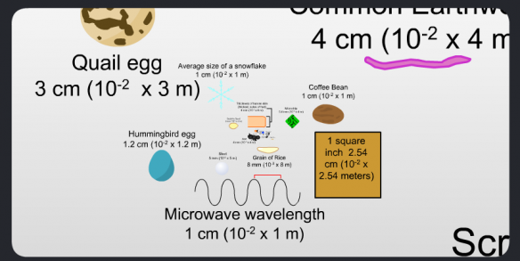 La escala del universo