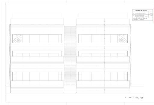 A-cero presenta los exteriores de una lujosa urbanización de Ibiza (bloque 3 plantas)