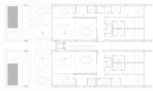 A-cero presenta los exteriores de una lujosa urbanización de Ibiza (bloque 3 plantas)